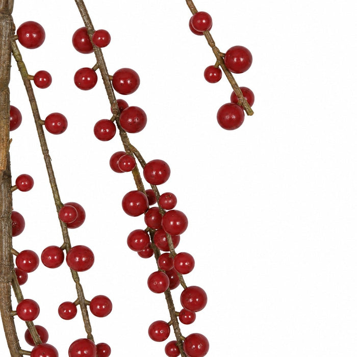 6' Berry Artificial Garland -Dark Red (Pack of 4) - A173424