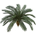 4'6"Hx68"W UV-Proof Outdoor Artificial Sago Cycas Palm Tree -36 Fronds -Green - A174660