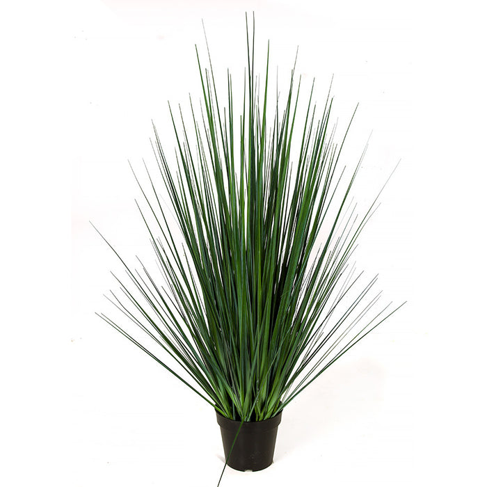 41" IFR PVC Onion Grass Artificial Plant w/Pot -Green/Gray (pack of 2) - A184660