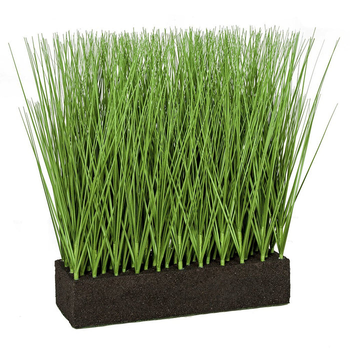 19.5" IFR PVC Onion Grass Artificial Plant w/Foam Base -Green (pack of 2) - A184740