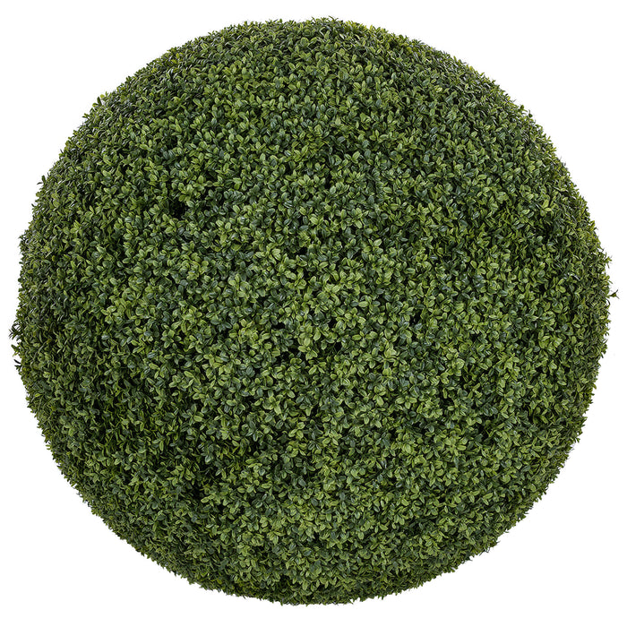 42" Outdoor UV-Proof Artificial English Boxwood Topiary Ball -2 Tone Green - A186642