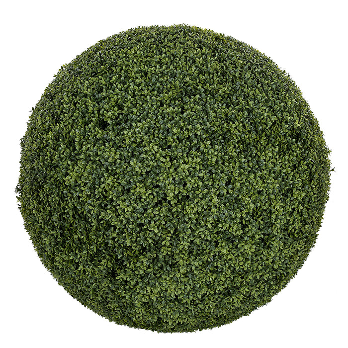 42" UV-Proof Outdoor Artificial English Boxwood Topiary Ball -2 Tone Green - A186642