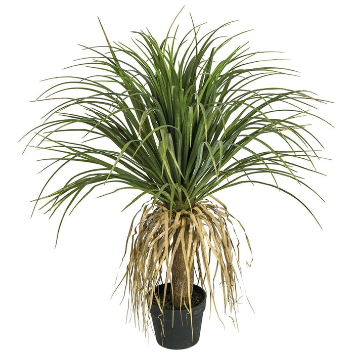 31" Artificial Pandanifolia Grass Tree w/Pot -Green/Beige - A195100