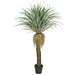 5'3" Artificial Pandanifolia Grass Tree w/Pot -Green/Beige - A195580