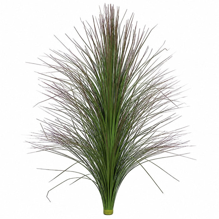 36" IFR PVC Standing Onion Grass Artificial Plant On Tube Bundle -Green/Brown (Pack of 6) - A235-1GR/BR