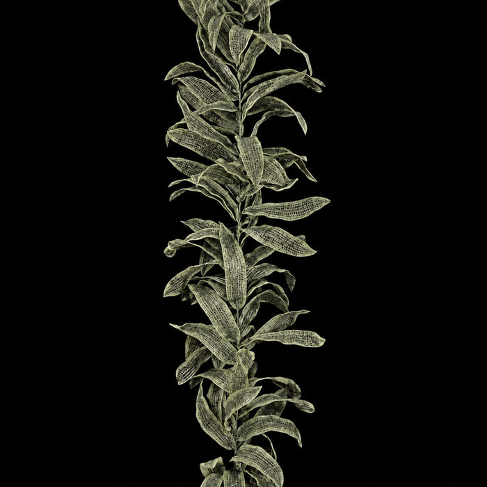 9' Outdoor UV-Proof Artificial Lace Leaf Garland -Green (Pack of 2) - A330G