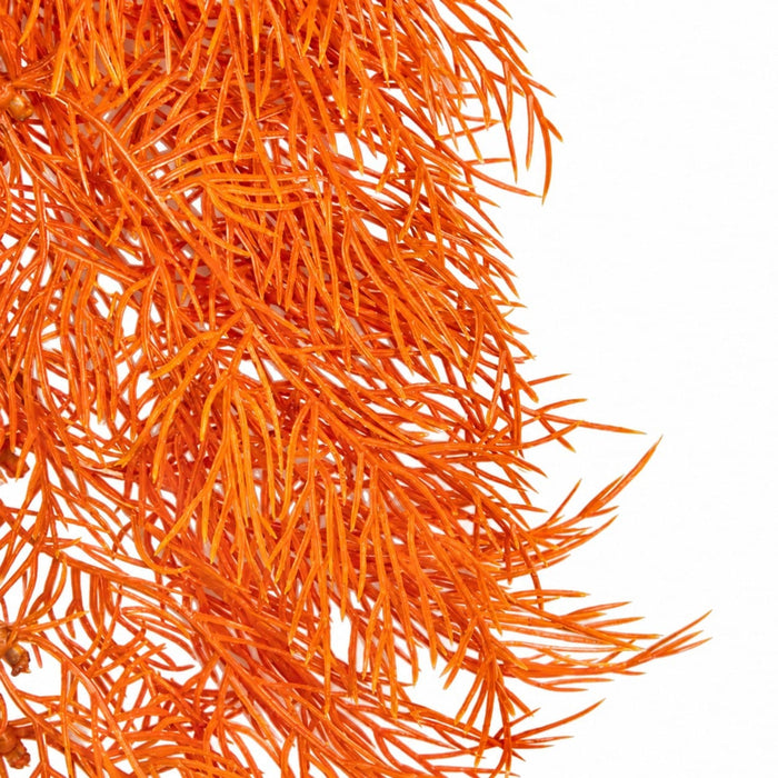 9' Outdoor UV-Proof Artificial Italian Moss Garland -Orange (Pack of 2) - A350-ORG
