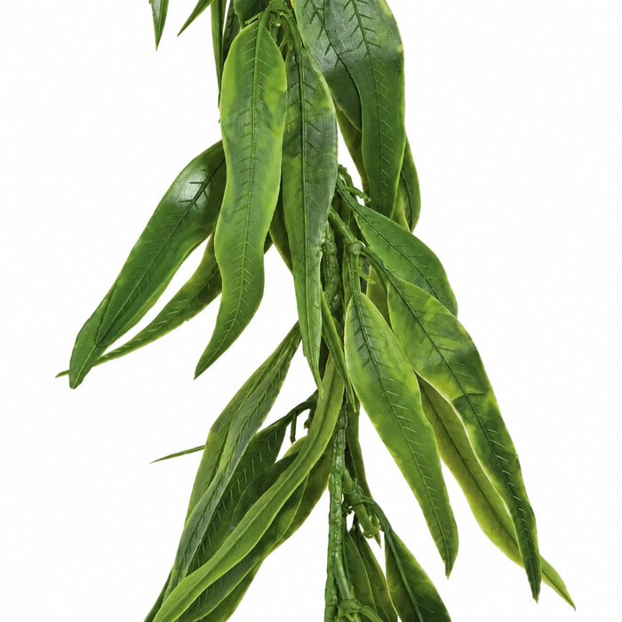 9' Outdoor UV-Proof Artificial Weeping Willow Garland -Green (Pack of 2) - A370-G