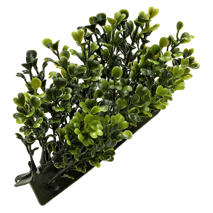 5"Wx3"H Outdoor UV-Proof Artificial Boxwood Mat Edge -Green (Pack of 12) - A4041