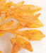 9' UV-Proof Outdoor Artificial Peony Garland -Amber/Rust (pack of 2) - A430A/R