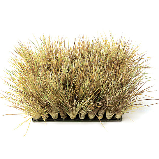 10"x10"x6" Mexican Grass Artificial Mat -Dark Tan/Green (pack of 6) - A503-2