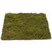 13.5"x13.5" Plastic Moss Artificial Mat -Green/Brown (pack of 4) - A5450