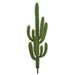 4' Plastic Round Finger Cactus Artificial Stem -Green (pack of 2) - A604