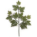 30" UV-Proof Outdoor Artificial Sugar Maple Branch Stem -Green (pack of 6) - A60710