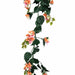 9'6" Outdoor UV-Proof Artificial Bougainvillea Garland -Pink/Cream (Pack of 4) - A-62021