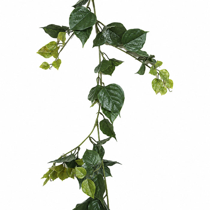 9'6" Outdoor UV-Proof Artificial Bougainvillea Garland -Green (Pack of 4) - A-62025