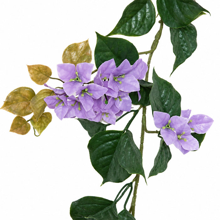 9'6" Outdoor UV-Proof Artificial Bougainvillea Garland -Purple (Pack of 4) - A-62027