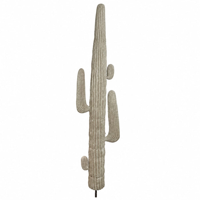 6' Plastic Mexican Cactus Artificial Stem -Beige/Tan - A-636