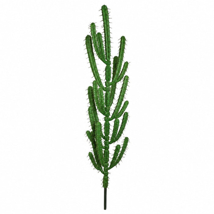 5' Plastic Finger Cactus Artificial Stem -Green (Pack of 3) - A675