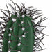 10" Artificial Saguaro Column Cactus Stem w/White Flock Needles -Green/White (Pack of 12) - A681