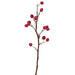23" Cherry Artificial Stem -2 Tone Red (pack of 12) - A80365