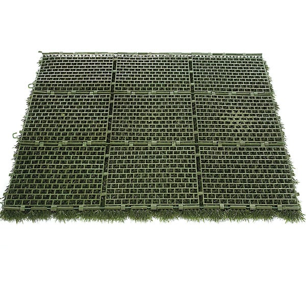 40"x40"x2.25" Grass Artificial Mat -Green - A84120