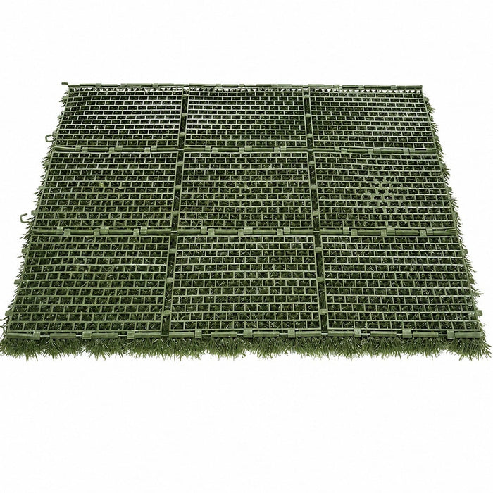 40"x40"x2.25" Grass Artificial Mat -Green - A84120