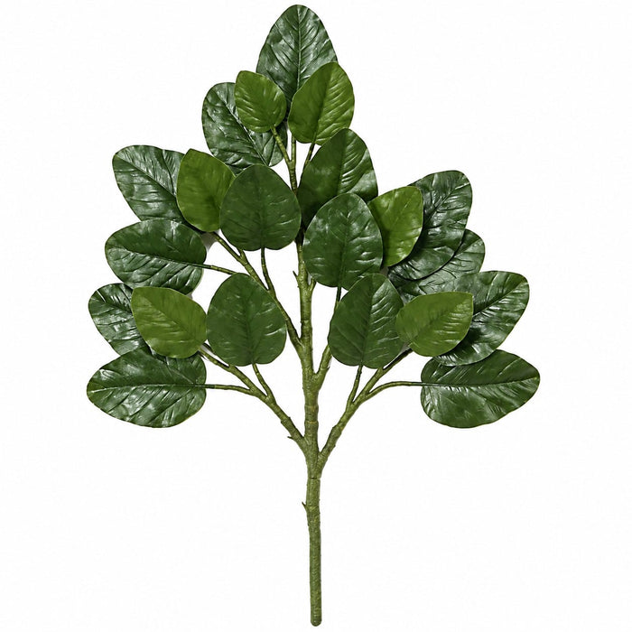 28" Outdoor UV-Proof Artificial Banyan Branch Stem -Green (Pack of 3) - A966