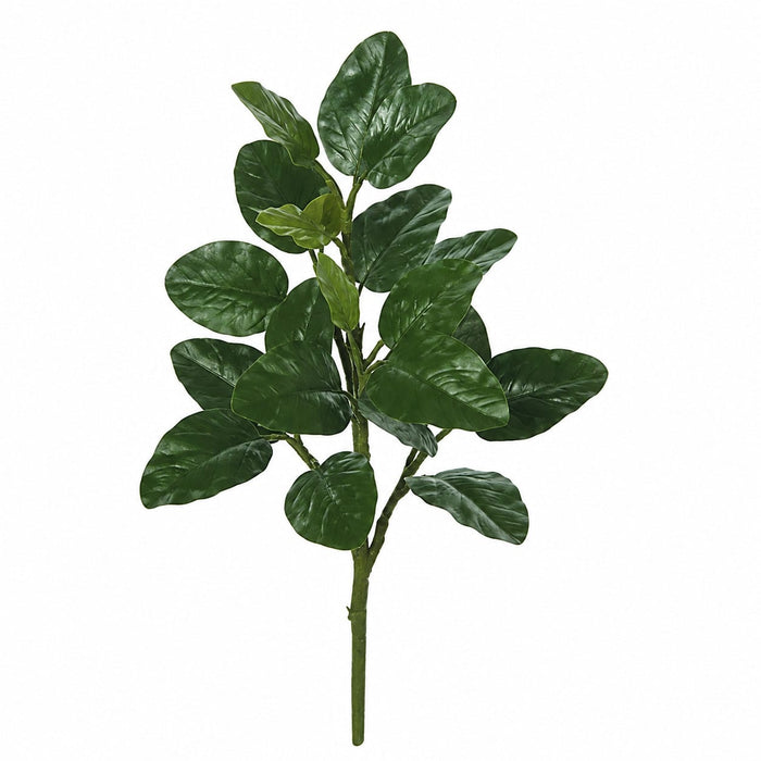 28" Outdoor UV-Proof Artificial Banyan Tree Top Branch Stem -Green (Pack of 3) - A967