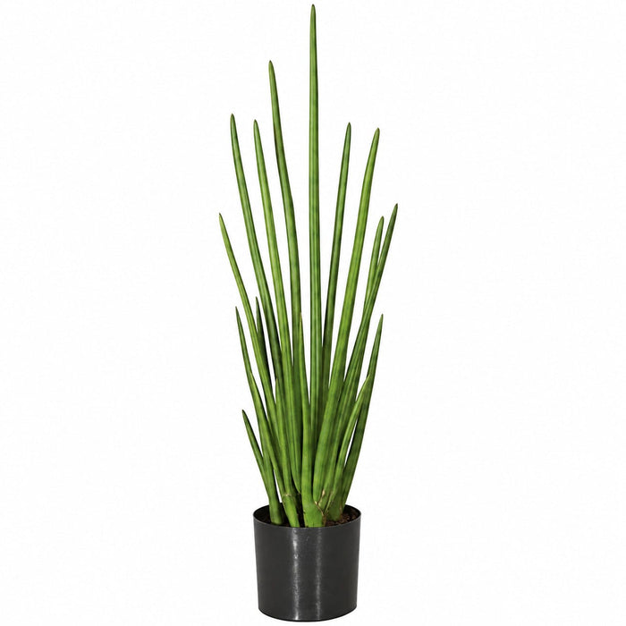 36" IFR Sansevieria Snake Artificial Succulent Plant w/Pot -Green - AR110310