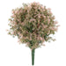 14.5" IFR Artificial Plastic Verbena Cluster Flower Bush -Pink (pack of 12) - AR1231-45PK