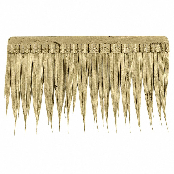 19"x11" Outdoor UV-Proof IFR Artificial Thatch Shingle -Natural (Pack of 15) - AR185