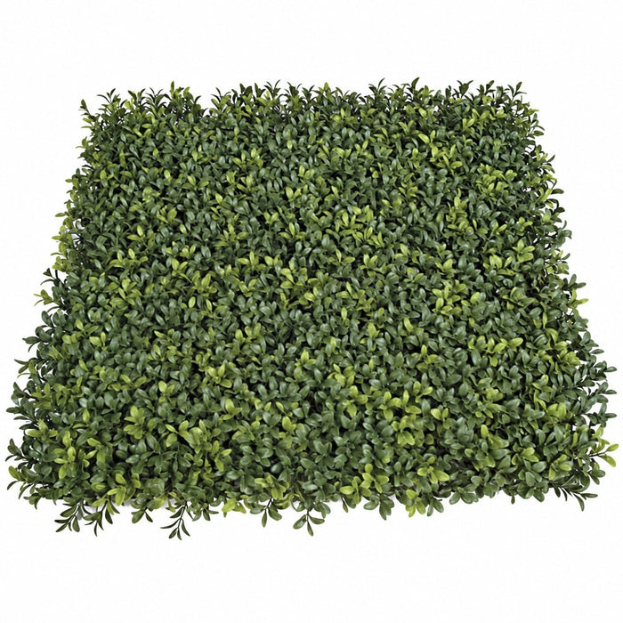 20"x20"x3" Outdoor UV-Resistant IFR Boxwood Artificial Mat -2 Tone Green (Pack of 3) - AUR102905