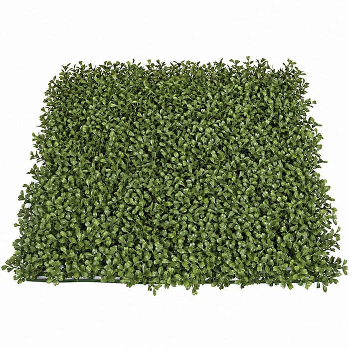20"x20"x3" Outdoor UV-Resistant IFR Boxwood Artificial Mat -Green (Pack of 3) - AUR110200