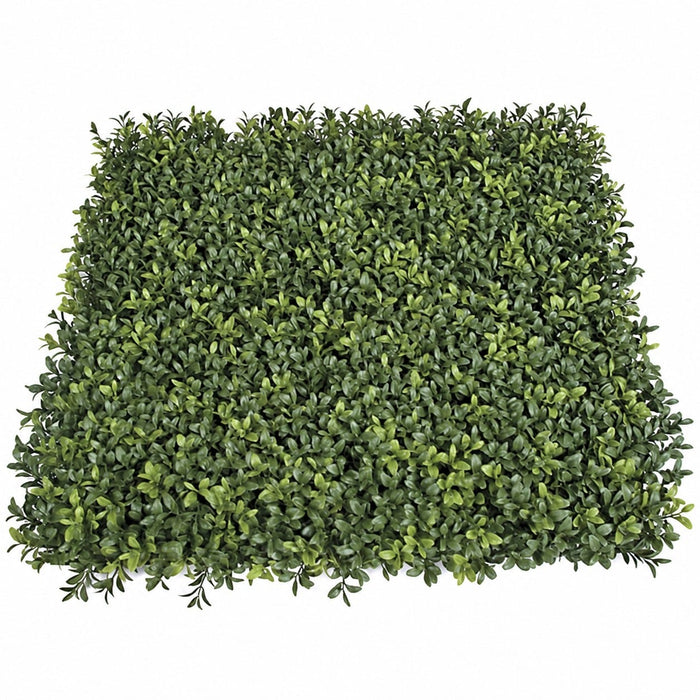 20"x20"x3" Outdoor UV-Resistant Boxwood Artificial Mat -2 Tone Green (Pack of 3) - AUV102905