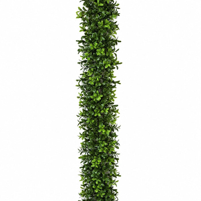 6' Outdoor UV-Resistant Artificial Boxwood Garland -2 Tone Green (Pack of 6) - AUV143350