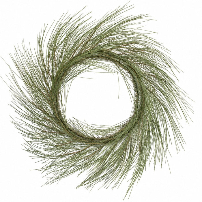 30" Artificial Willow Wreath -Green (Pack of 2) - C0071