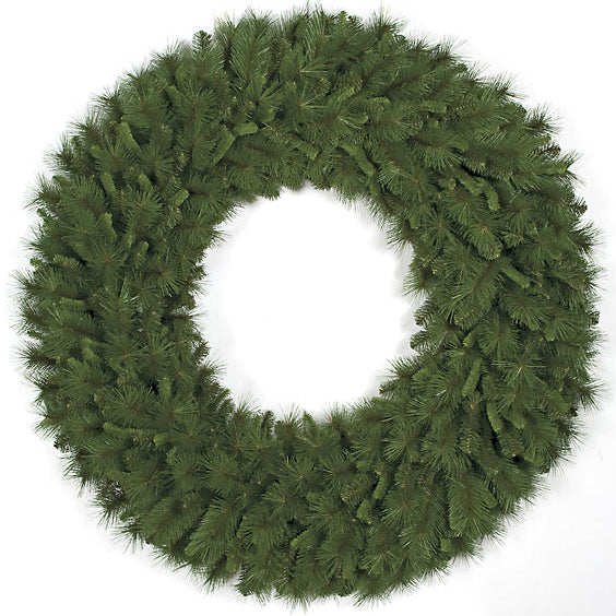 60" Artificial Mixed Pine Hanging Wreath -Green - C06015