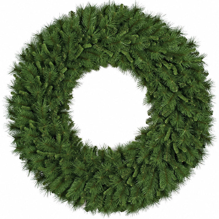 60" Artificial Mixed Pine Wreath -Green - C06015