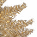 10'Hx52"W Tinsel Champagne Artificial Christmas Tree, LED Pre-Lit -Champagne - C120444