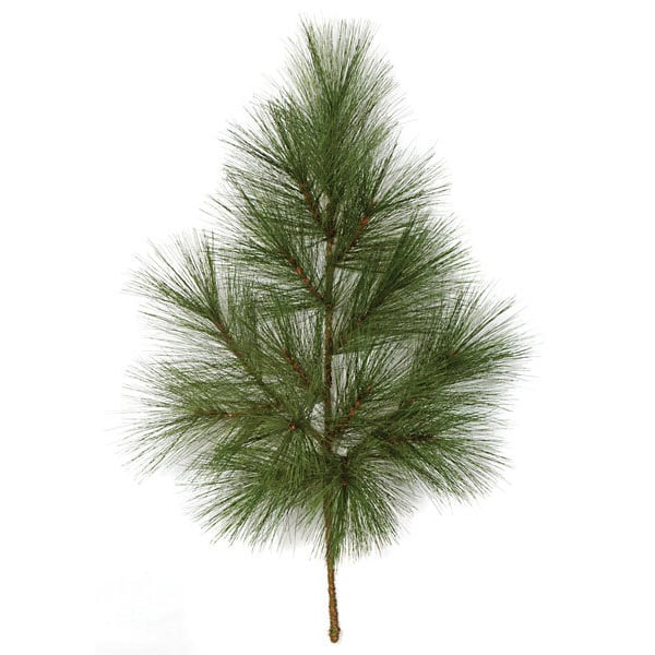 39" IFR Artificial PVC Ponderosa Pine Stem Branch -Green (pack of 6) - C121470