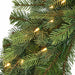 30" PE Artificial Mixed Spruce Wreath, LED Pre-Lit -Green (Pack of 2) - C130304