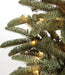 12'Hx85"W PE Arizona Fir LED-Lighted Artificial Christmas Tree w/Stand -Green - C130354