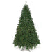 10'Hx75"W Fluff-Free Monroe Pine Artificial Christmas Tree, Unlit -Green - C130370