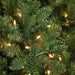 12'Hx86"W Fluff-Free Monroe Pine Artificial Christmas Tree, LED Pre-Lit -Green - C130384