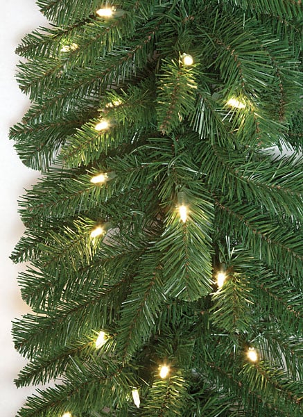9'Lx16"W Monroe Pine LED-Lighted Artificial Garland -Green (pack of 2) - C130454