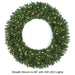 60" Artificial Monroe Pine LED-Lighted Hanging Wreath -Green - C130484