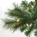 7'6"Hx52"W Mika Pine Lighted Artificial Christmas Tree w/Stand -Green - C132751
