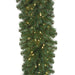 9'Lx18"W Virginia Pine LED-Lighted Artificial Garland -Green (pack of 2) - C140554