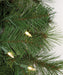 9'Lx16"W Mika Pine LED-Lighted Artificial Garland -Green (pack of 2) - C140584